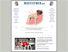 Tablet Screenshot of mastiffweb.com